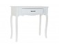 CONSOLLE IN LEGNO CON CASSETTO PER INGRESSO ENTRATA CORRIDOIO BIANCO SHABBY