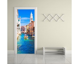 PANNELLO A MURO VENEZIA VINTAGE DECORAZIONE PER PORTE E PARETI STENCIL ADESIVO