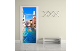 PANNELLO A MURO VENEZIA VINTAGE DECORAZIONE PER PORTE E PARETI STENCIL ADESIVO